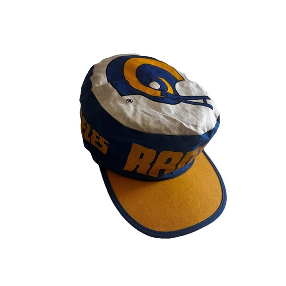 Vintage 1990’s Los Angeles LA Rams Painter's Hat Cap NFL Football RARE - Picture 2 of 10